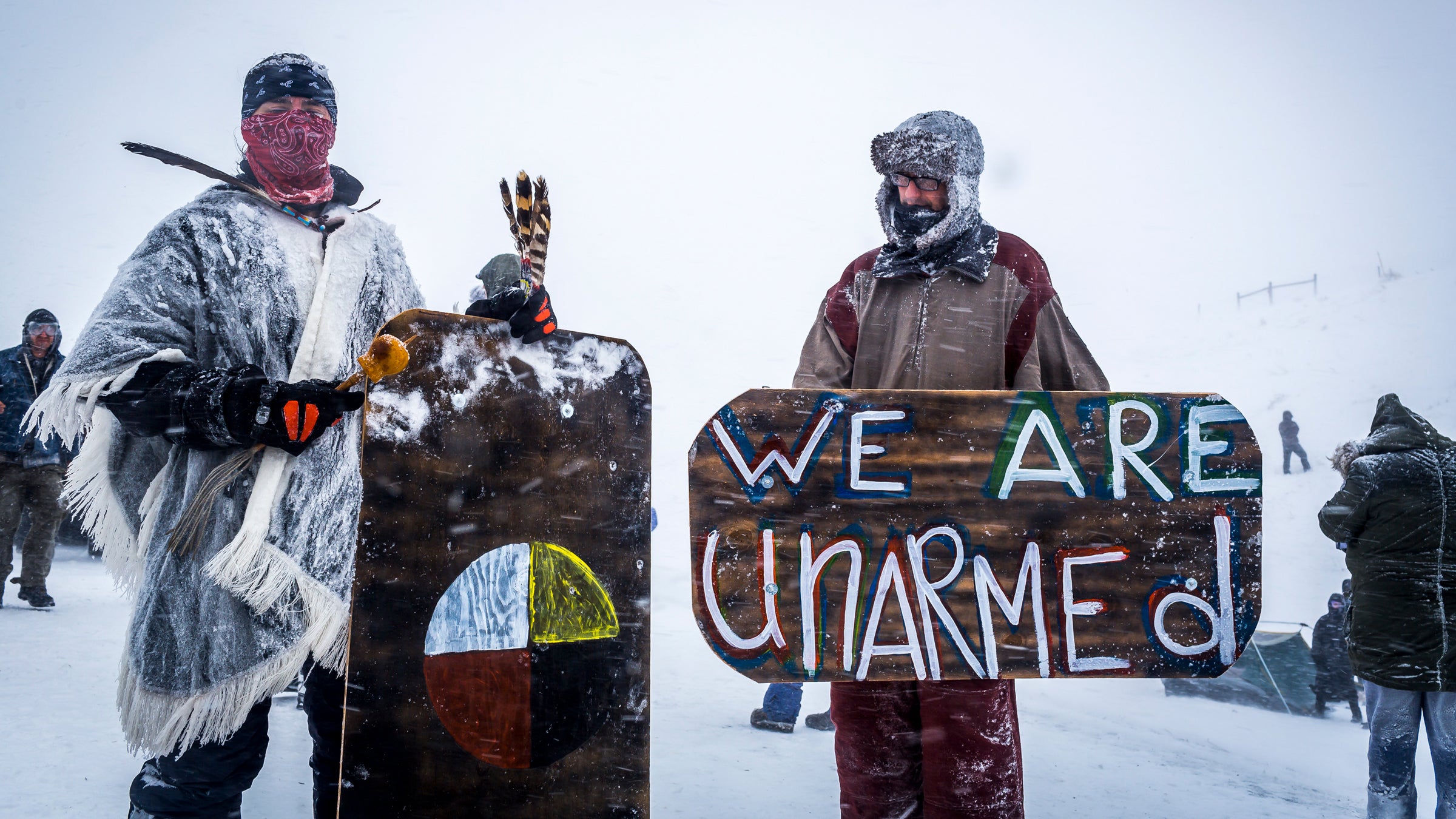 The movement that successfully resisted and lobbied President Obama to urge the Corps to deny the easement remains intact, albeit dispersed.