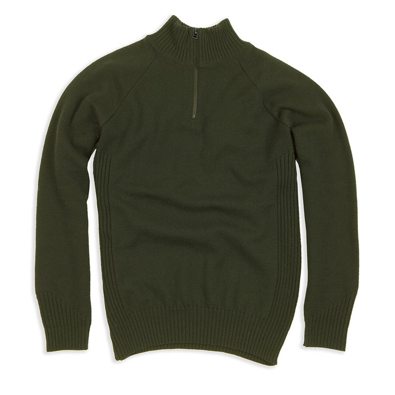Duckworth's Field Master sweater, made from Montana Wool.