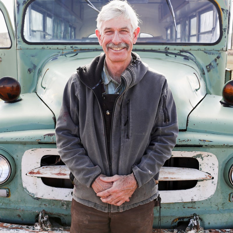 Fred Roberts raises sheep in southwestern Wyoming.