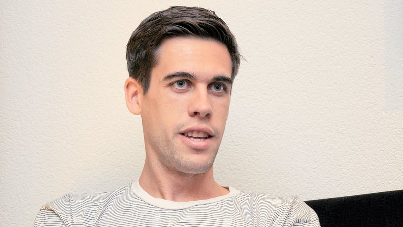 Ryan Holiday gives an interview.