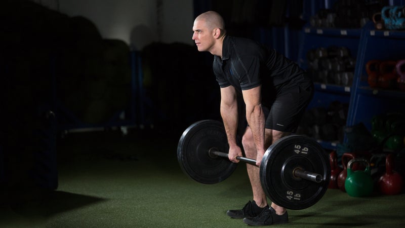 Bausman demonstrates an extension routine at the Mountain Tactical Institute in Jackson, Wyoming.