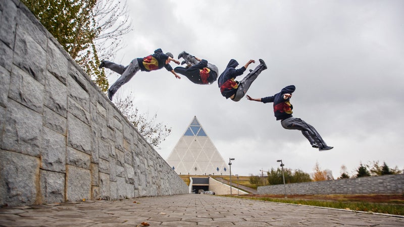 Free running video in Istanbul with Jason Paul