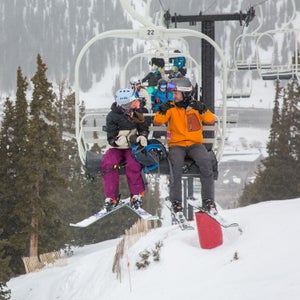 At Luvbyrd's chairlift speed dating event, participants were paired off to ride the lift together, then could ski as long as they wanted or return to the base to get another match.