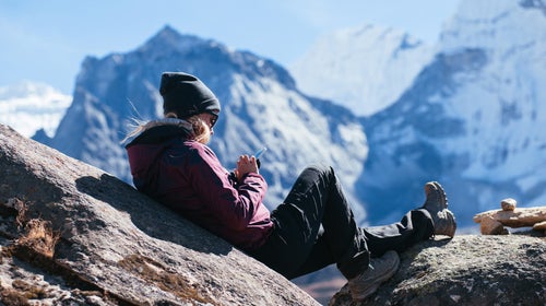 Using a cellphone isn't necessarily bad. It's just knowing when and how to unplug and live a more mindful life.