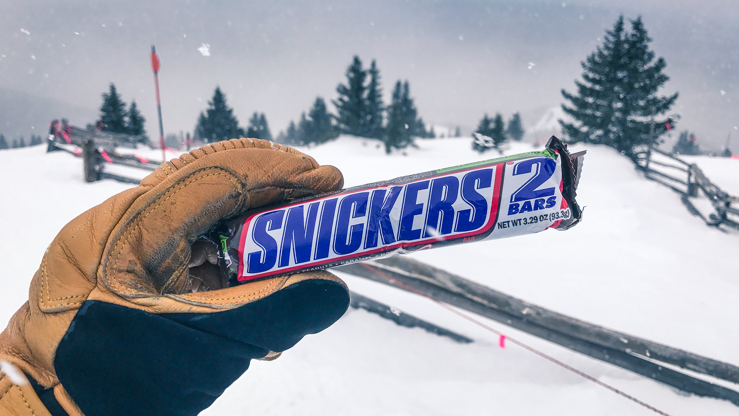 Yes, we are recommending a candy bar as fitness food.