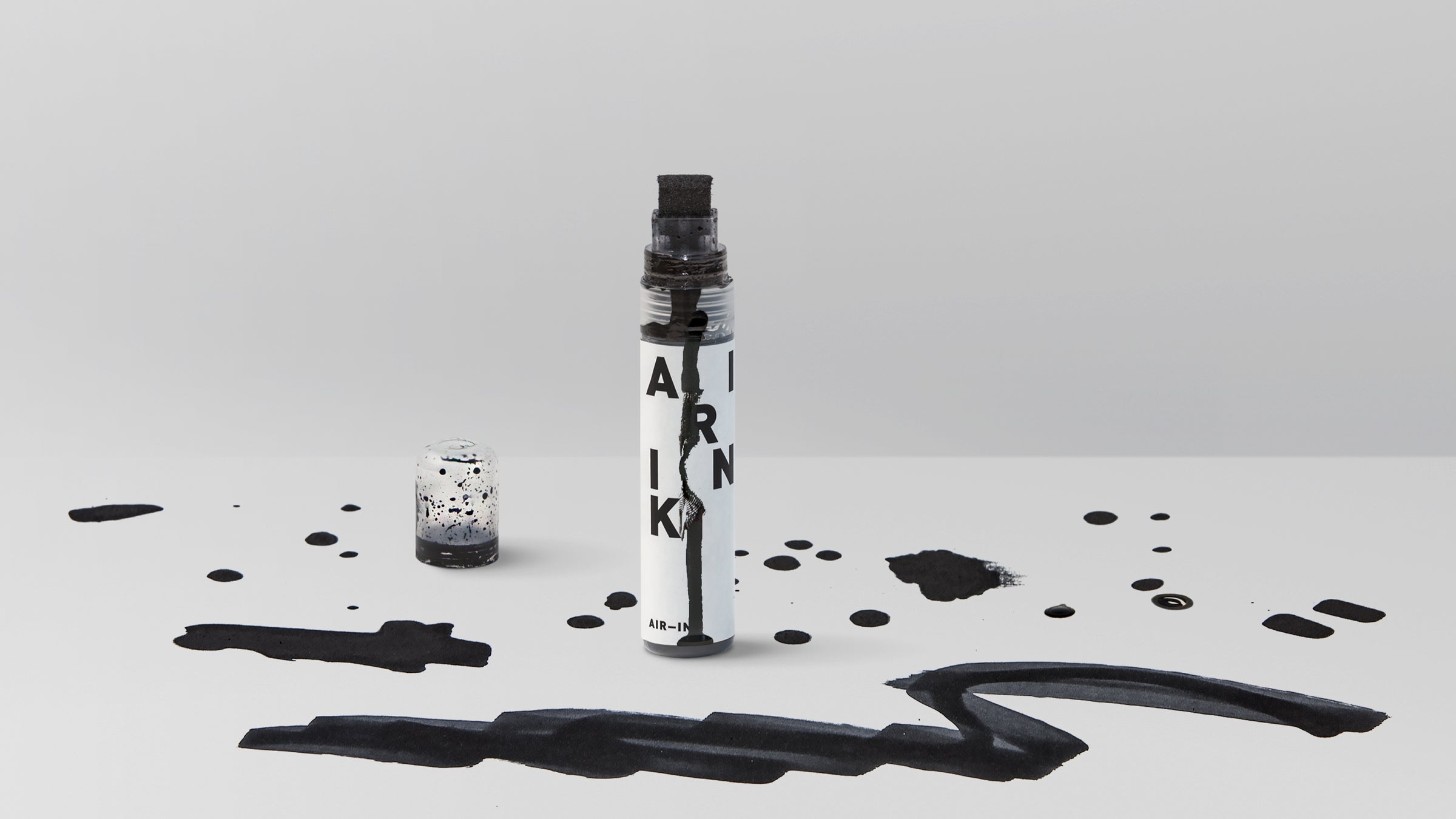 The ink in this marker is made from car exhaust. 