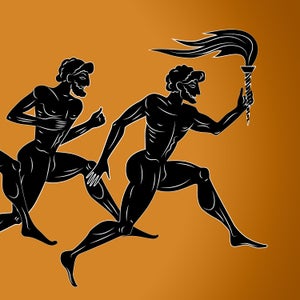 Running has featured prominently in various genres, from Greek myth, to poetry, to the modern short story.