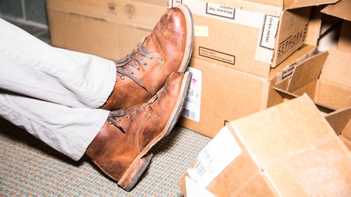 Wolverine Evans Boots ($400)

These boots stand out among the other choices here because the color is more red clay than traditional brown leather. The more I wear them, the better they look, with the Horween leather aging like a patina. The aggressive Vibram sole can be overkill in downtown Santa Fe, where it doesn’t snow a ton, but I’m always glad to have those lugs when I’m at home in Maine after a big snowstorm. I can’t imagine wearing the Evans on a trail since they’re significantly heavier than my normal hikers, but they are great for around town and in the Outside office. —Ben Fox, editorial assistant