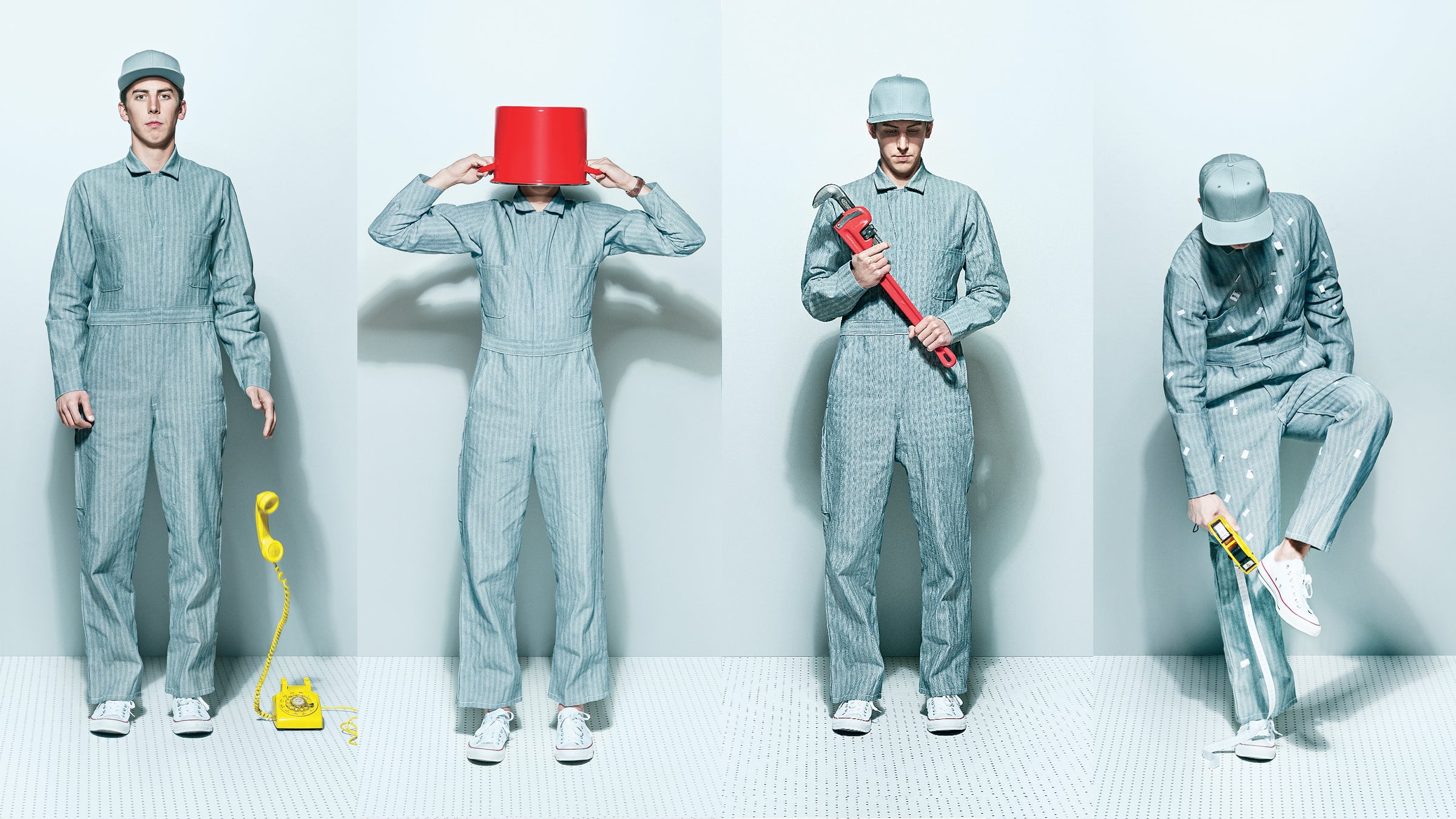 Man tries multiple tasks to learn how to be happy