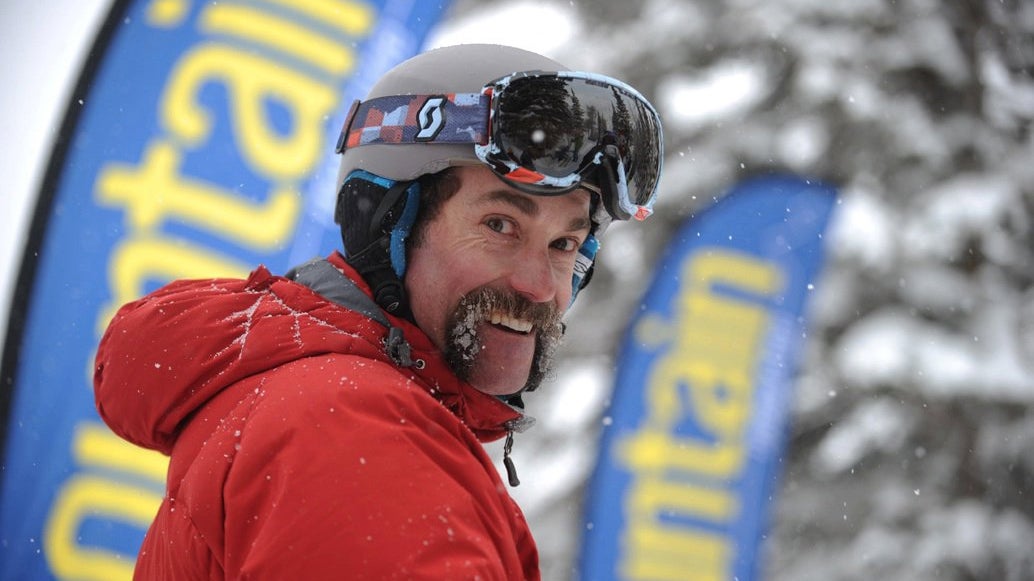 To conquer performance anxiety, one must learn to laugh at failure—a ridiculous postman’s mustache helps.