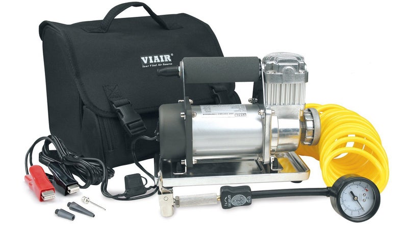 Being able to easily adjust your pressure is critical. This is the cheapest compressor possible that won鈥檛 have you waiting an hour if you鈥檝e got big tires on your truck.