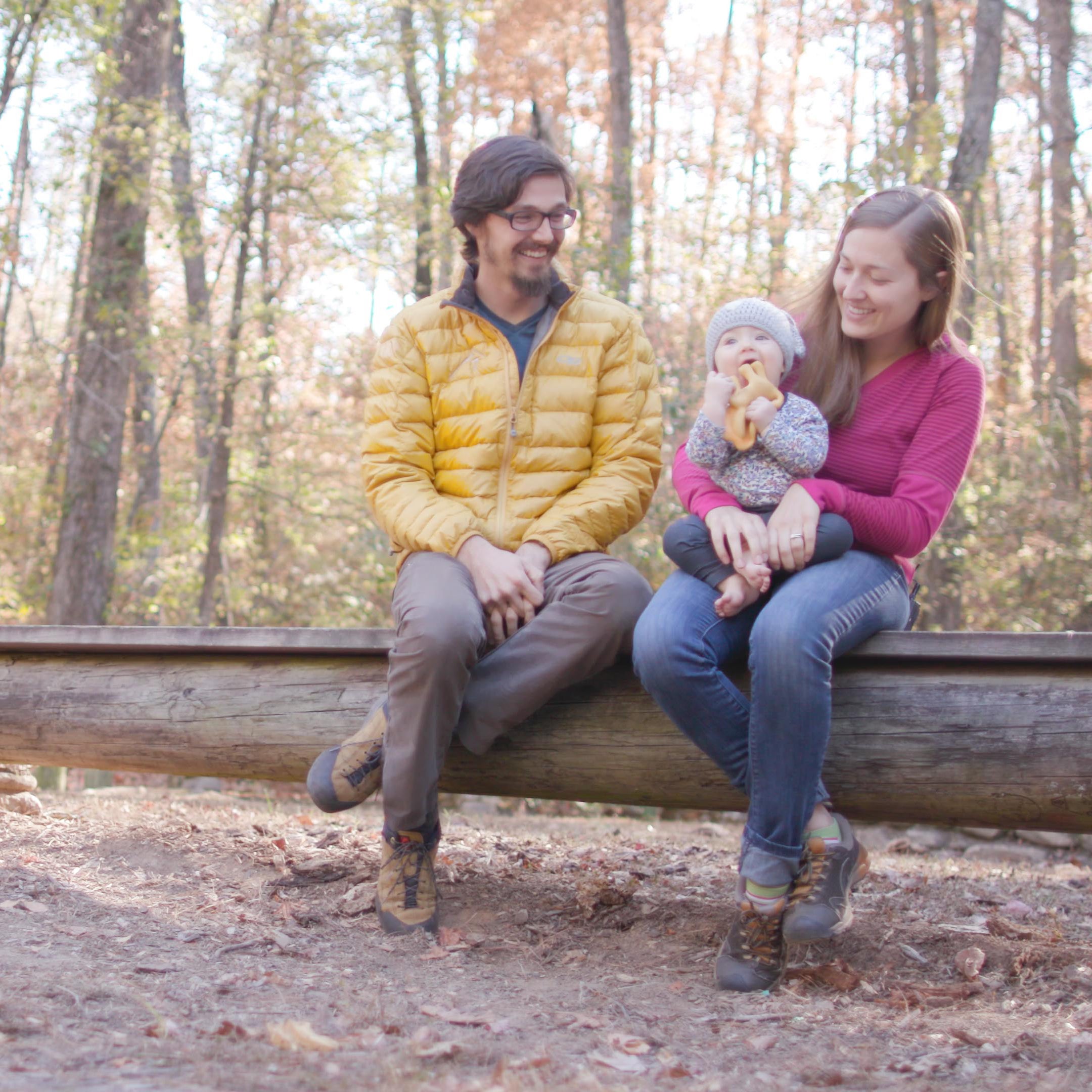Still image from a short film on the ellieontheat.com website. The Quirin family will begin their journey on the Appalachian Trail on March 20.