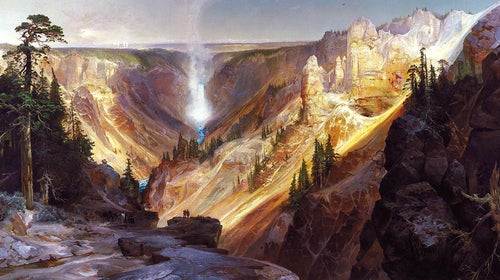 Thomas Moran's 'Grand Canyon of the Yellowstone.'
