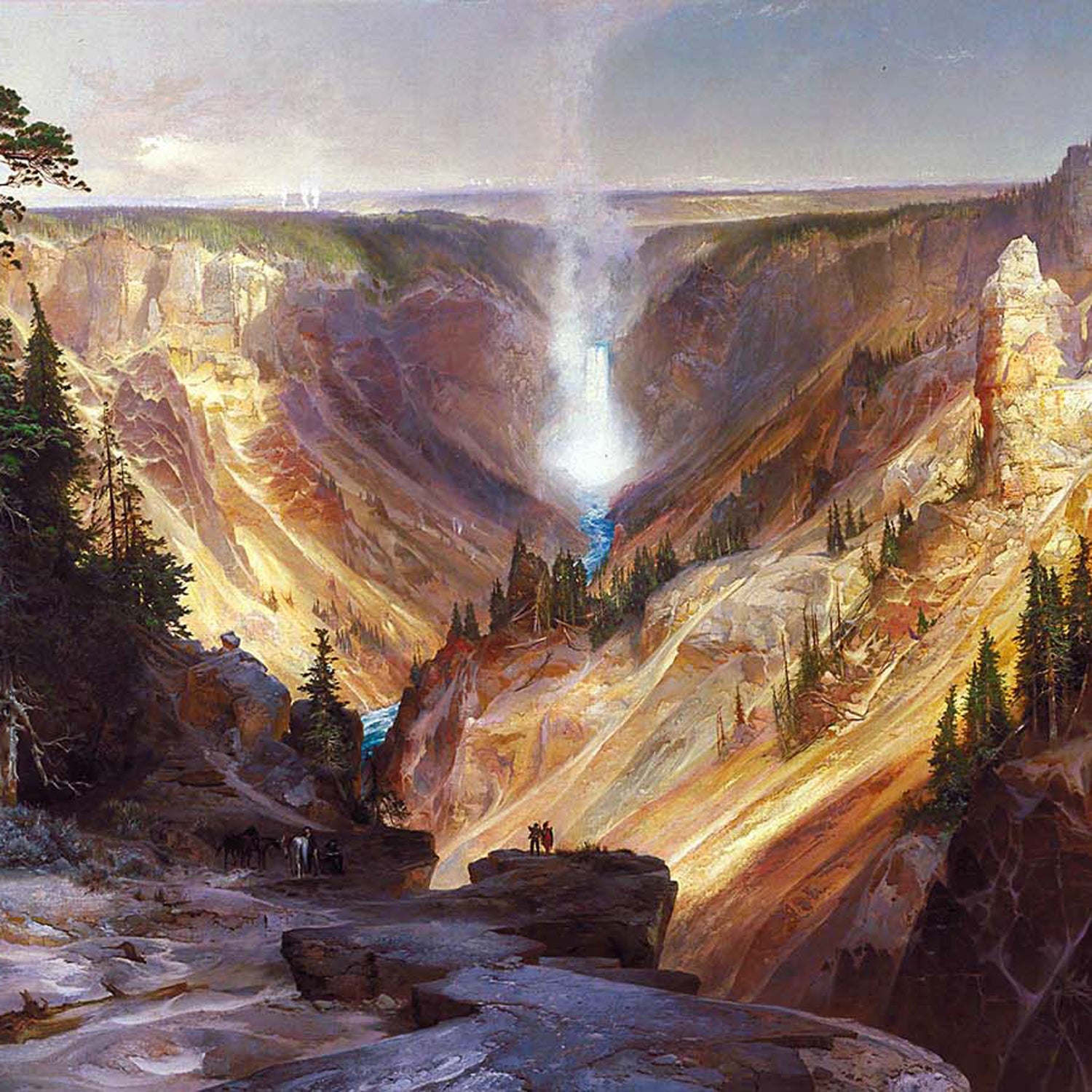 Thomas Moran's 'Grand Canyon of the Yellowstone.'