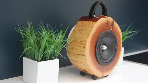 The soft wood puts out smooth sound.