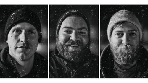 Three of Park City鈥檚 grooming staff (left to right): Will Frantz, Leo Caporelli, and Noah Trunnel.