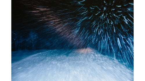 When the snow is really coming down and the cats are going full speed (15 miles per hour), you get the Star Wars effect. Even though the groomers know this mountain like the back of their hand, it鈥檚 easy to get disoriented when traveling around the mountain at night with only about 30 feet of visibility. Communication over the radio and staying in a group helps keep everyone on the right track.