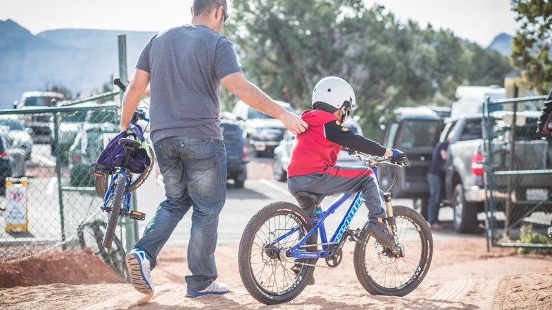 One of the biggest benefits of a mountain bike festival—getting the youth involved and started early.