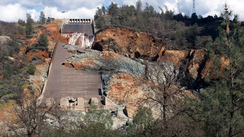 The spillway of the Oroville Dam broke in February, calling to question the wellbeing of much of the country's infrastructure.