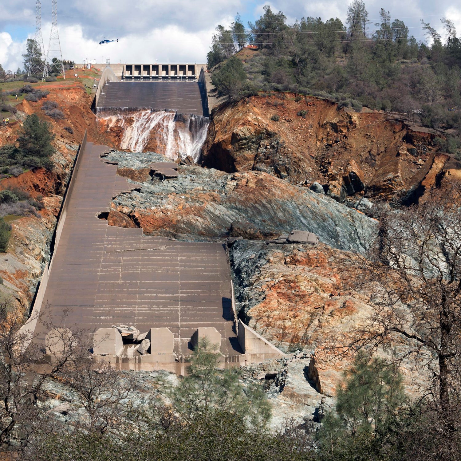 The spillway of the Oroville Dam broke in February, calling to question the wellbeing of much of the country's infrastructure.