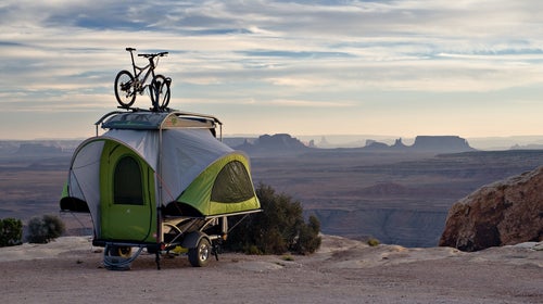 It's easy to live #vanlife with this trailer.