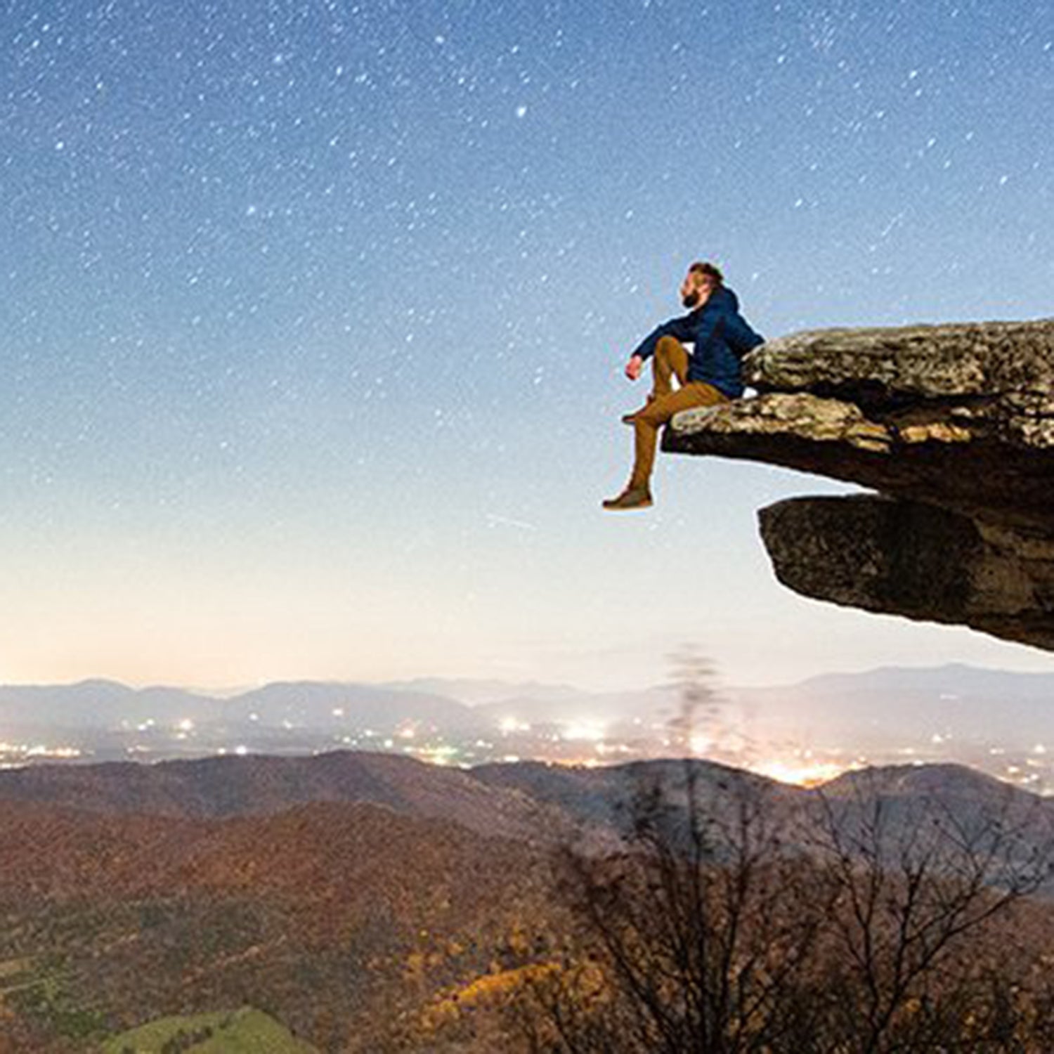 Road trip stop at McAfee’s Knob along the Appellation Trail in Virginia.