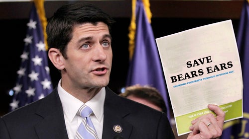 Paul Ryan's largest campaign donors are banks, the Koch brothers, and telecommunications companies. Why shouldn't outdoor recreation top that list?