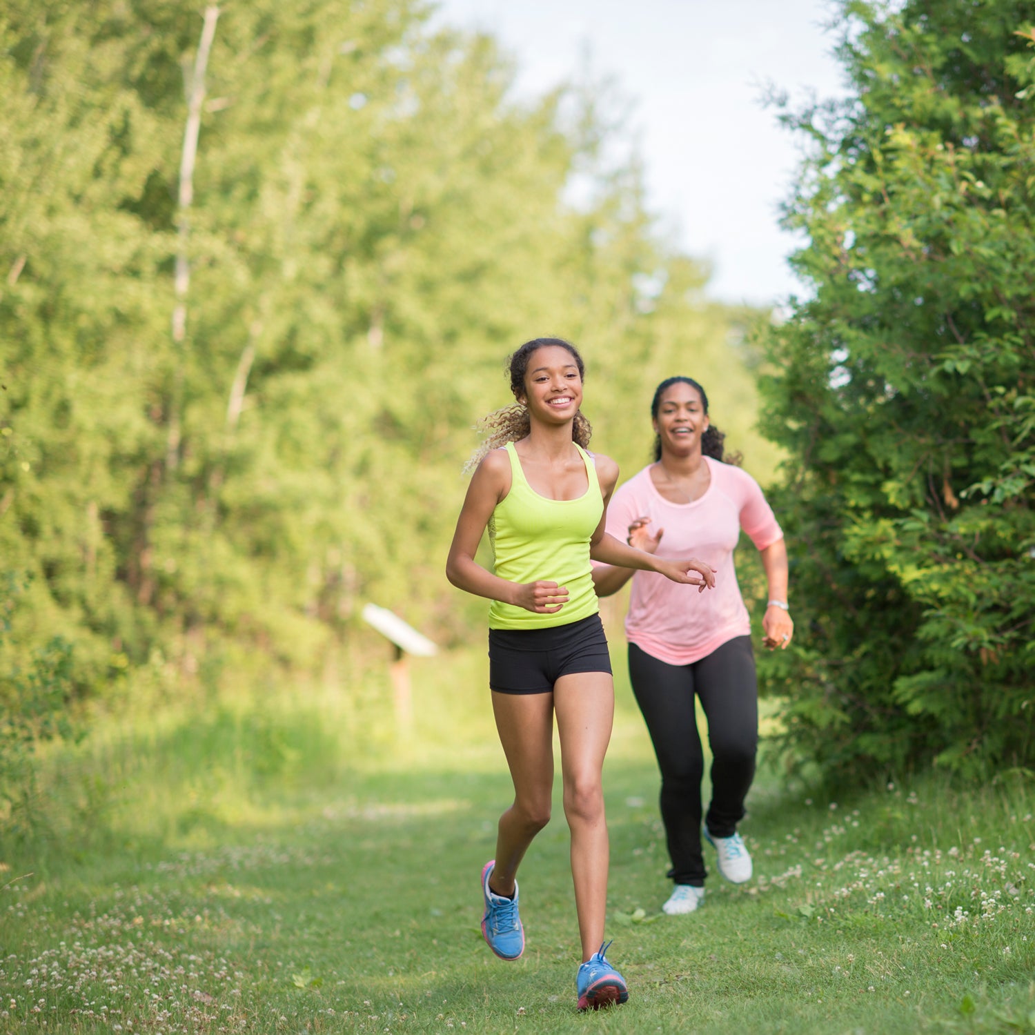 Running can teach many of the lessons parents would like to impart to their children.