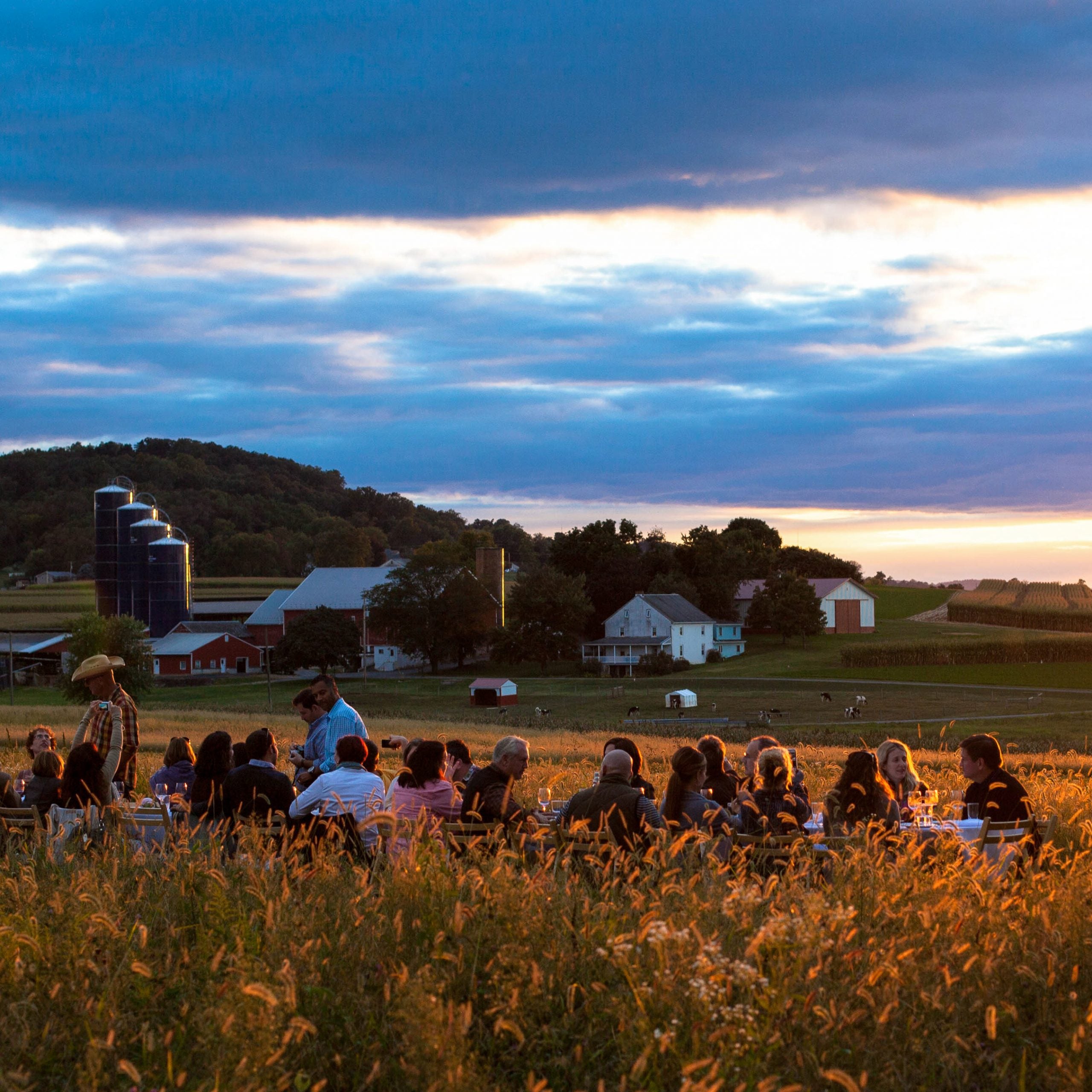 Outstanding In The Field serves up restaurant-quality meals outdoors, reinventing the typical 