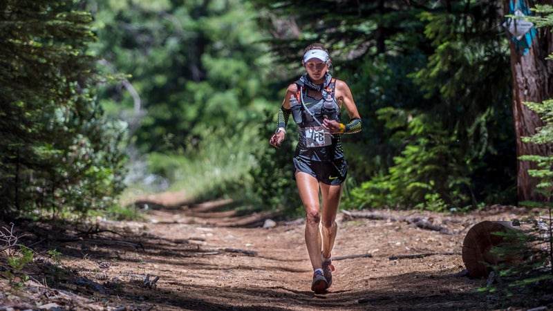 Caroline Boller won the 2016 Brazos Ben 50-mile trail race.