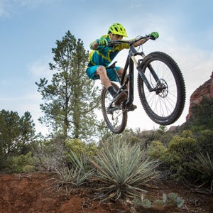 Uphill or down—this bike is an agile 29'er.