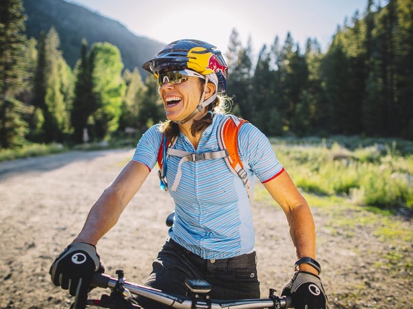 World-champion mountain biker Rebecca Rusch believes that women aren't remotely close to maxing out their genetic capabilities.