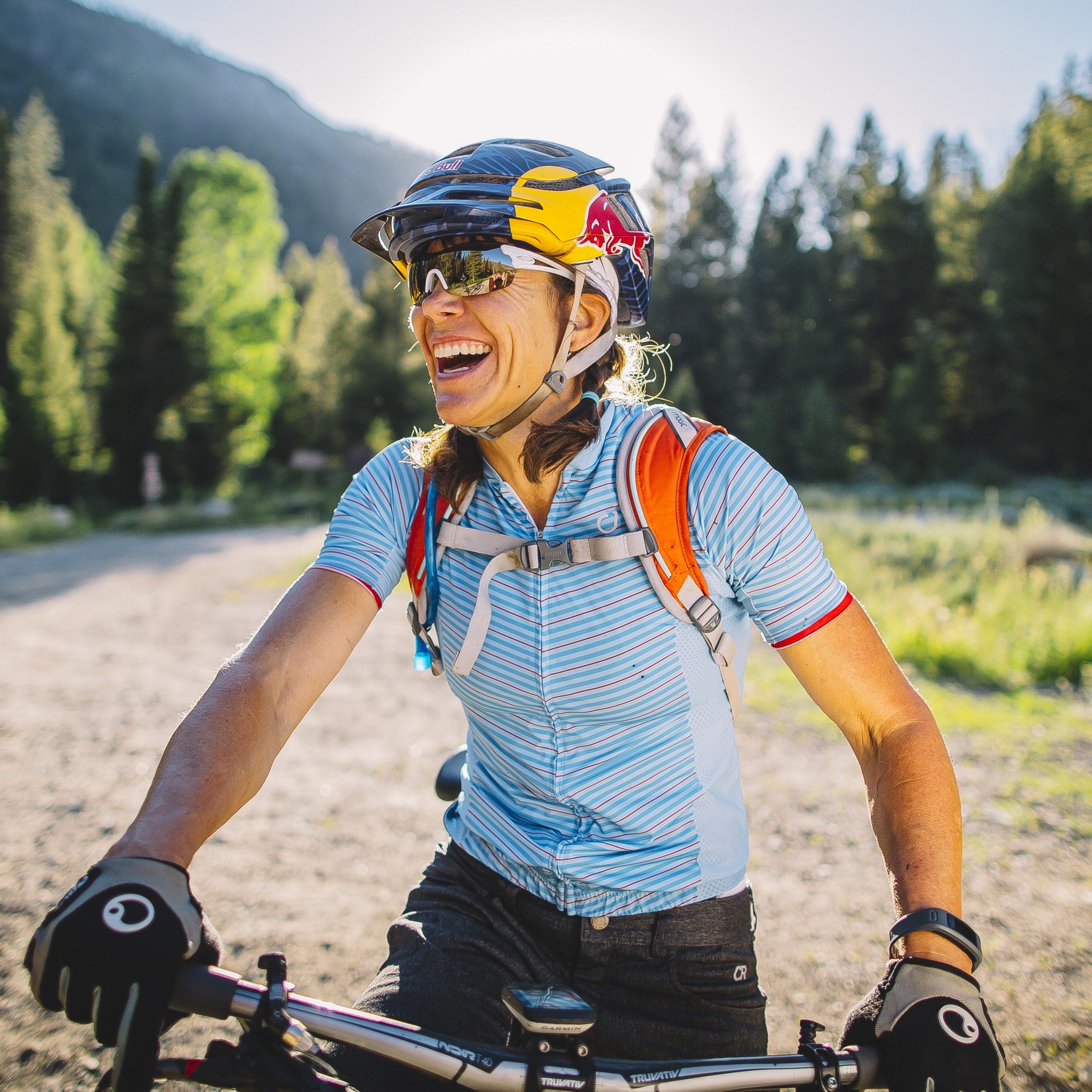 World-champion mountain biker Rebecca Rusch believes that women aren't remotely close to maxing out their genetic capabilities.