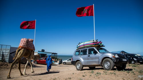 The competition took place off the coast of Tamraght, a small fishing village on the dusty coastline between Taghazout and Agadir. Surfing and surf tourism have exploded in the region, with the number of 鈥渟urf camps鈥 increasing from four to 82 over the past decade.