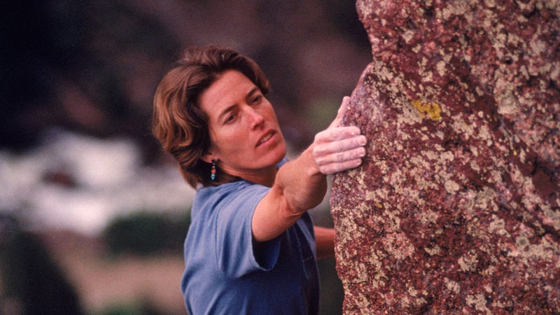 Lynn Hill was the first person to free-climb the Nose route on El Capitan.