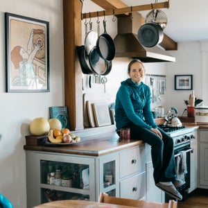 Beth Rodden at her home in Berkeley, California.