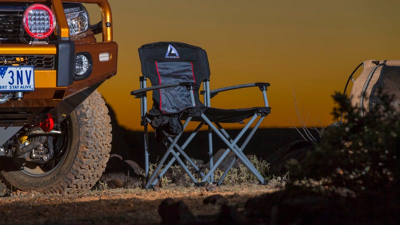 With thick aluminum runners for the legs and arms, ARB's camp chair is vastly overbuilt. But it's also damn near indestructible and an extremely comfortable place to pass an evening.