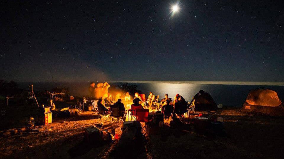 Thanksgiving in Big Sur a couple years ago. Hands down, one of the best nights I've ever had outdoors.