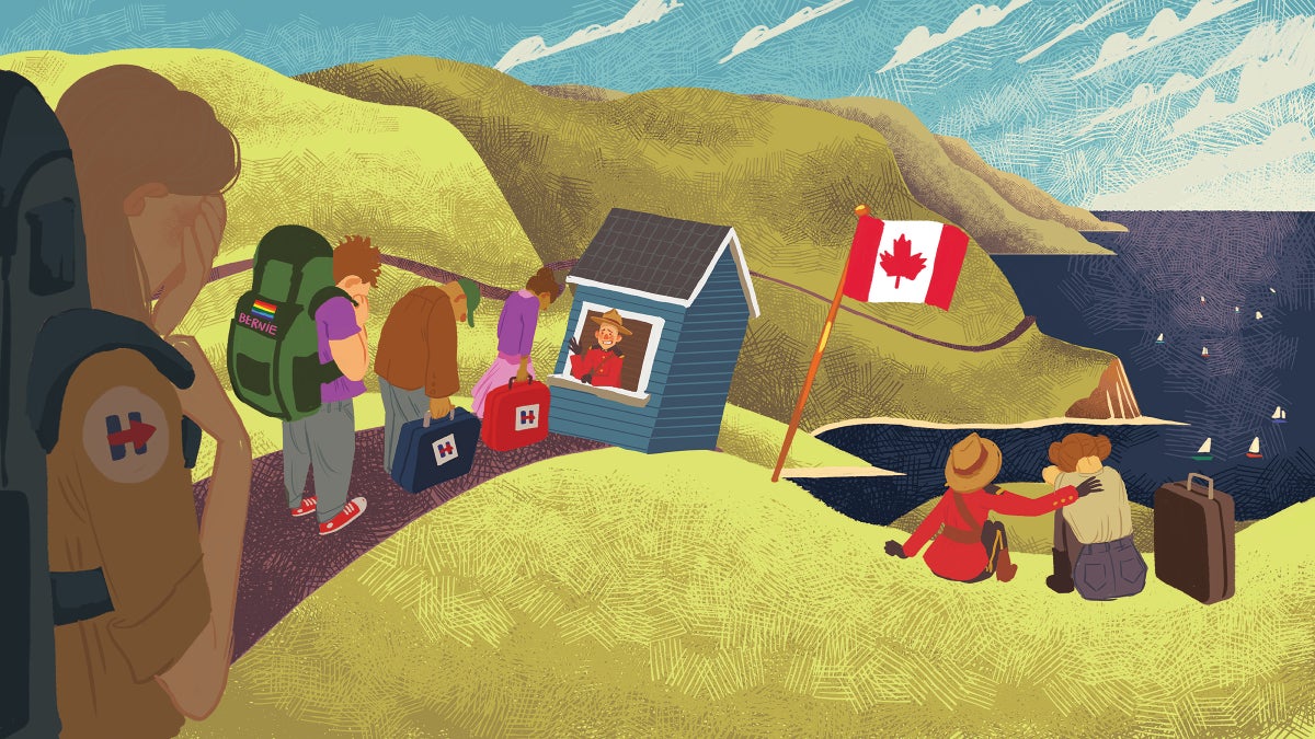 Dispatches from the Canadian Island for Trump Escapists