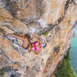 Even pro climber Sasha DiGuilian struggles with body image, but she reminds girls around the world that they can all work together to redefine beauty standards.