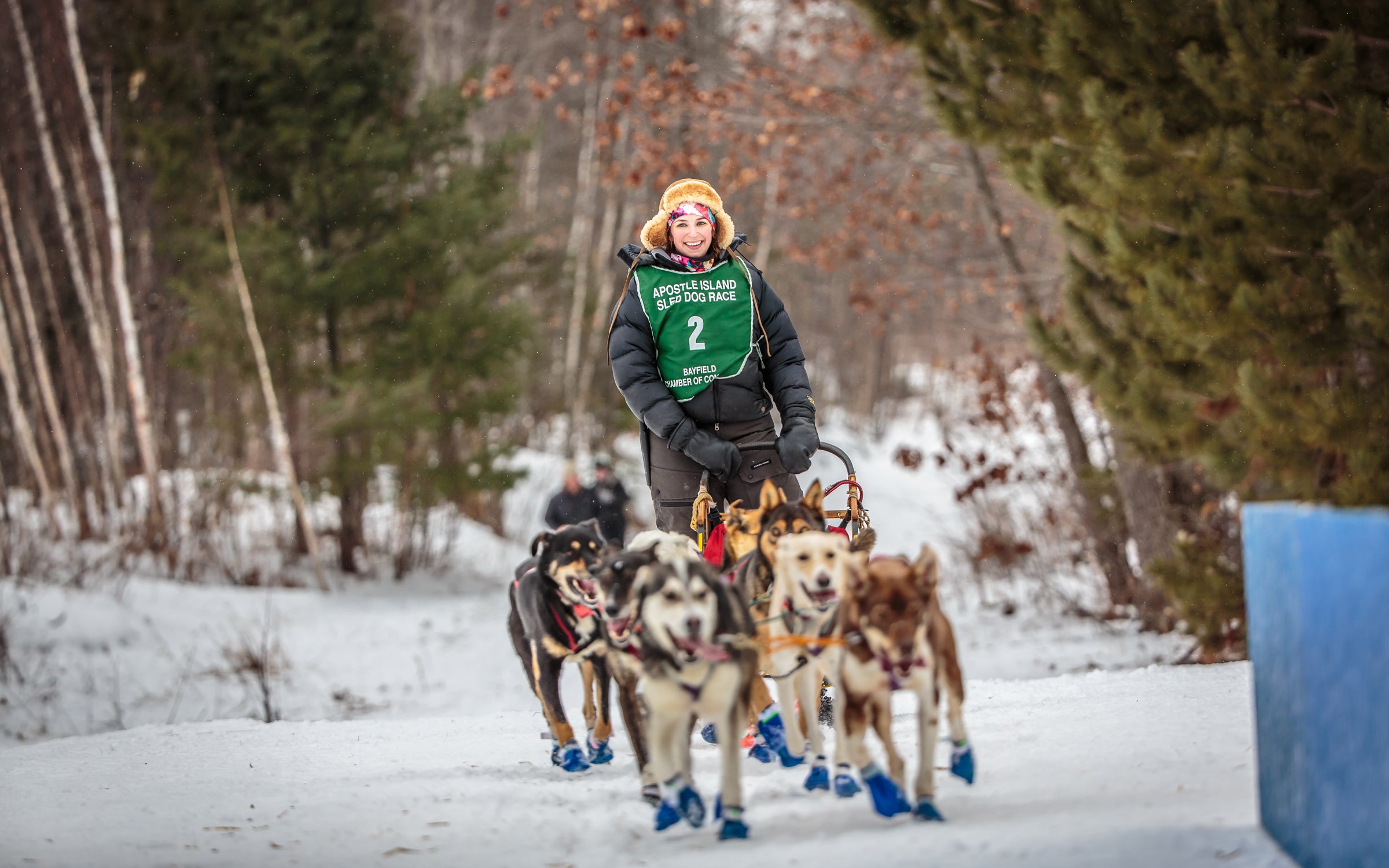 Racing isn't necessarily about finishing first. It's about camaraderie and the willpower to keep going forward.