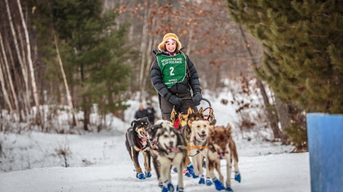 Racing isn't necessarily about finishing first. It's about camaraderie and the willpower to keep going forward.