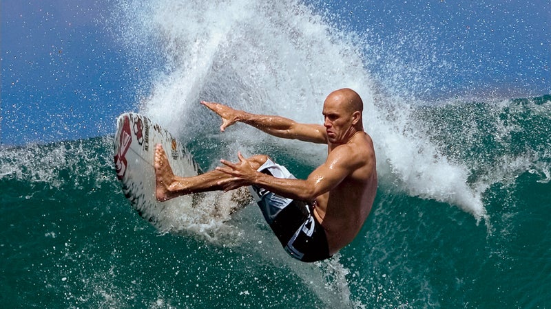 Slater on Bali鈥檚 east coast, July 2008.