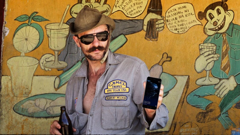 Robert Young Pelton is the reporter war correspondents wish they could be. If he says a phone is ideal for shooting a war, well, then it is.