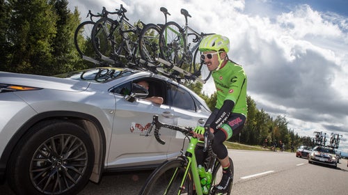 Cyclists seem to be hungry all the time, so team chefs know the power of the snack-filled cooler.
