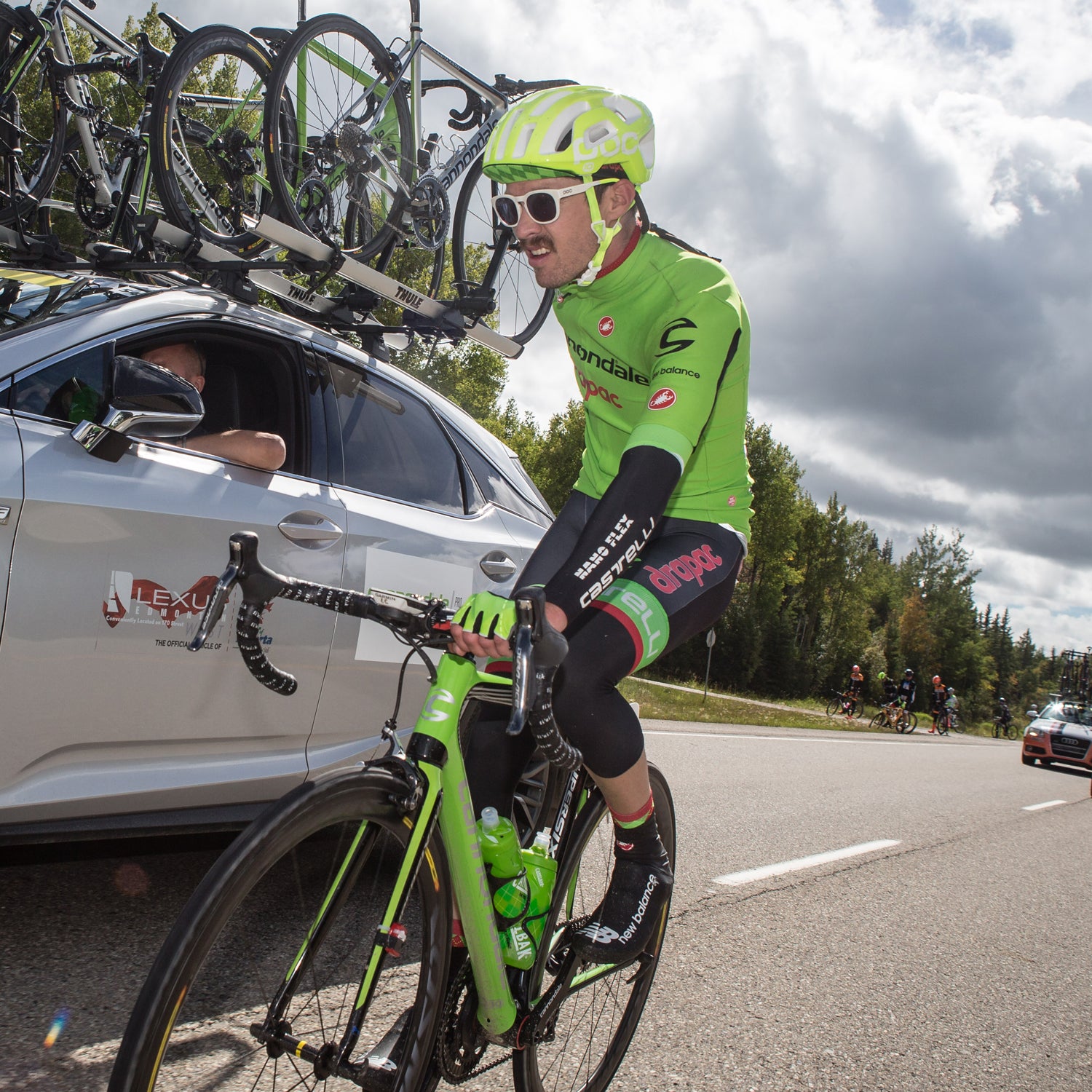 Cyclists seem to be hungry all the time, so team chefs know the power of the snack-filled cooler.