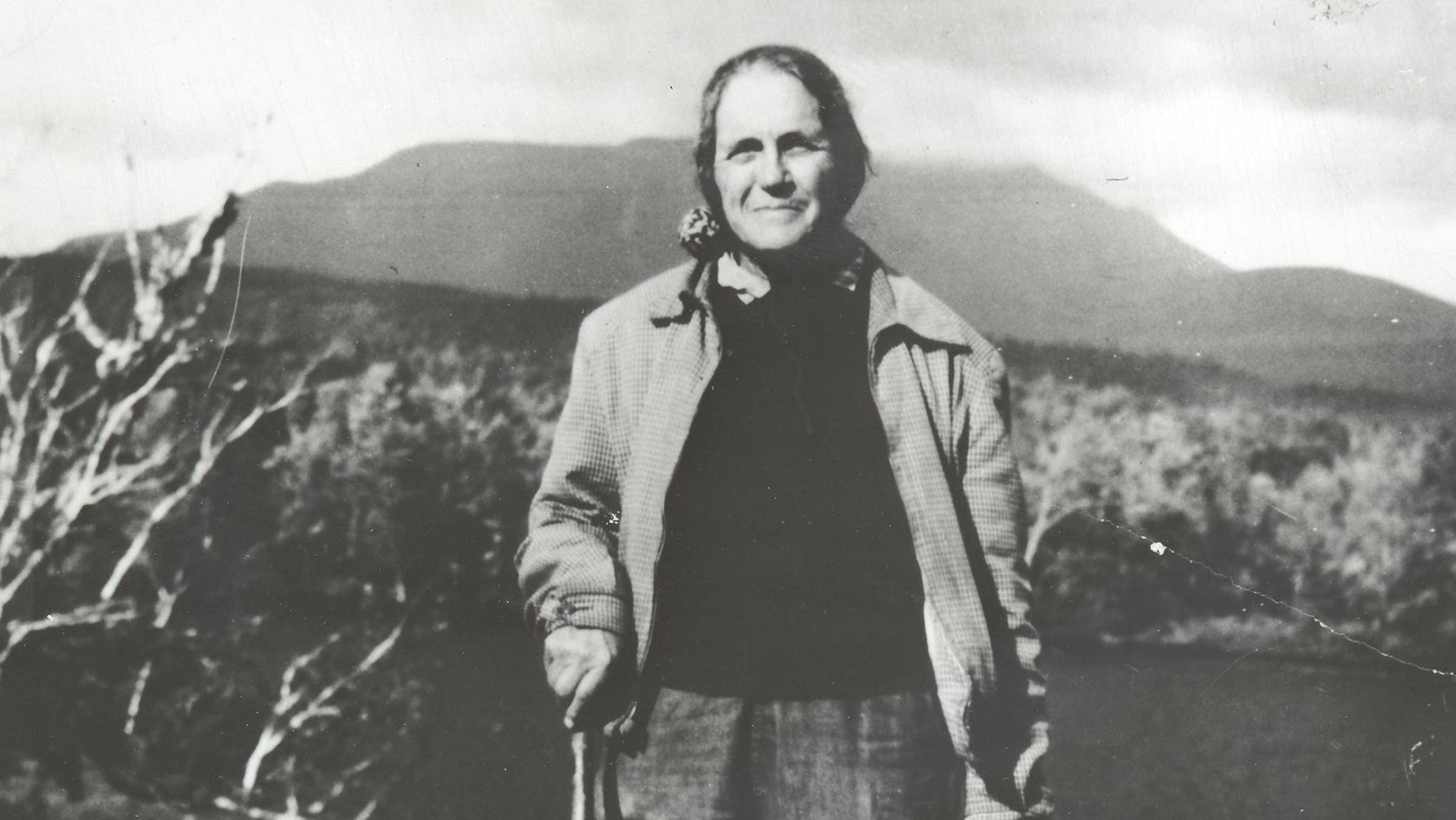 Gatewood during her first successful trip on the AT in 1955. 