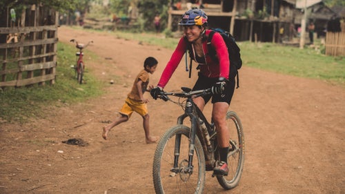Red Bull Media House鈥檚 small production crew also had to endure the elements and changing landscape. For much of the time, they road enduro motorbikes with cameras and gear strapped on.