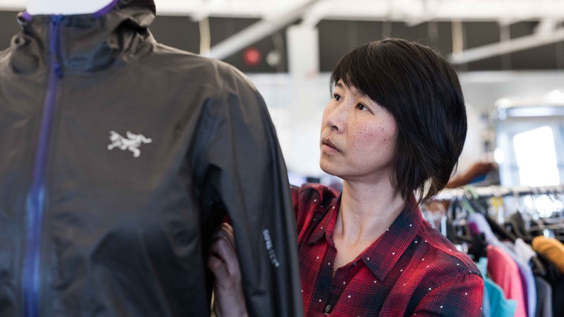 Nancy Hoo, a marathoner and designer for Arc'teryx, is working hard to create your favorite base layers.
