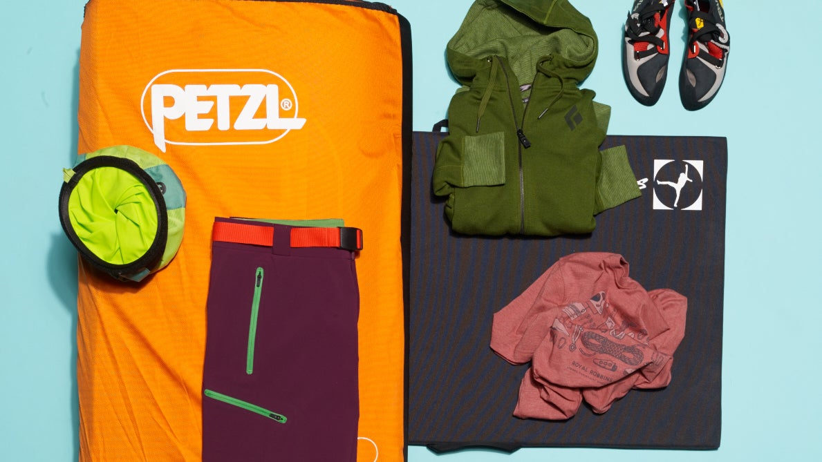 Bouldering is a sport that doesn't require a whole lot of gear. The essentials are a reliable crash pad, a sturdy pair of shoes, and quality chalk.